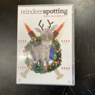 Reindeerspotting - pako joulumaasta DVD (VG/VG+) -dokumentti-